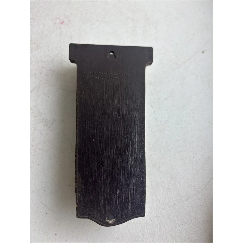 VINTAGE Wall Pocket Incense/Matchstick Holder Faux Wood HOMCO Wall Hanging 1981